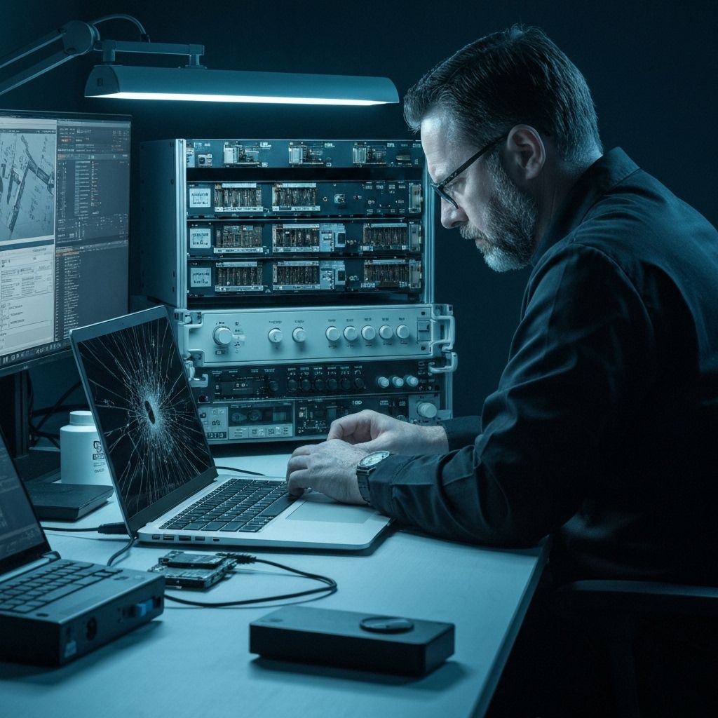 Recuperação de dados em laboratório especializado